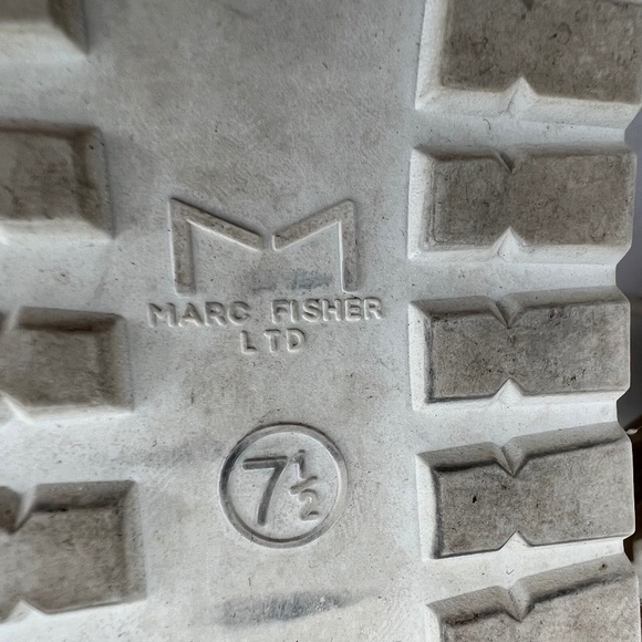 Marc Fisher White Gold Silver Star Platform Jute Sneakers Size 7 1/2 Women’s - Picture 2 of 10